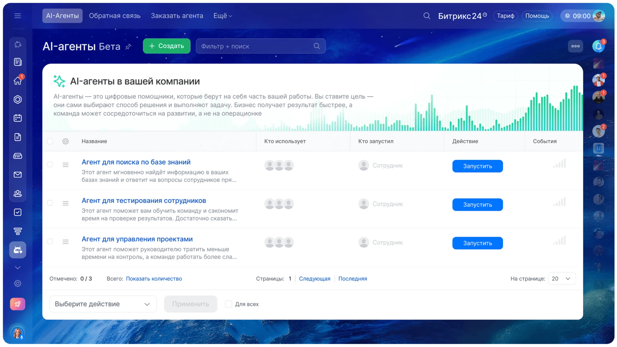 AI-агенты в Битрикс24 помогают сотрудникам работать с проектами, задачами и корпоративными знаниями